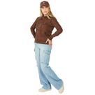 Moletom Aeropostale Canguru Marrom Feminino