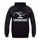 Moletom Agasalho Casaco Blusa Faculdade Enfermagem Saude