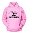 Moletom Agasalho Casaco Blusa Faculdade Enfermagem Saude