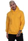 Moletom Amarelo Flanelado Grosso com Capuz 3 Cabos