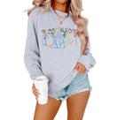 Moletom BANGELY Magical Princess bordado para mulheres