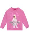 Moletom Barbie Girls com lantejoulas, manga comprida, 12 anos, rosa Moletom Barbie Girls com lantejoulas, manga comprida, 12 anos, rosa