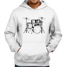 Moletom Bateria Música - Foca na Moda