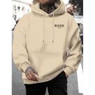 Moletom Blusa de frio Canguru Flanelado Personalizado desenho Boos Streetwear