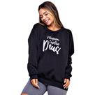 Moletom Blusa De Frio Unissex Religioso Ninguém Explica Deus