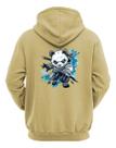 Moletom Blusa De Frio Urso Panda Samurai Streetwear Design
