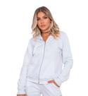 Moletom Blusa Feminino Flanelado Com Zíper e Capuz Moletom Blusa Feminino Flanelado Com Zíper e Capuz