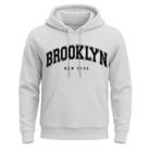 Moletom Brooklyn Canguru Blusa De Frio Streetwear Bolso E Capuz Moleton Inverno Masculino e Feminino Moletom Brooklyn Canguru Blusa De Frio Streetwear Bolso E Capuz Moleton Inverno Masculino e Feminino