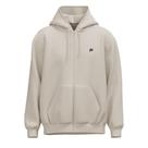 Moletom Canguru Aberto Freesurf Logo Clássico Bordado Off White