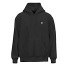 Moletom Canguru Aberto Freesurf Logo Clássico Bordado Preto