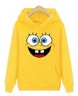 Moletom Canguru Bob Esponja Blusa De Frio Desenho