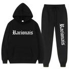 Moletom Canguru + Calça Jogger Racionais Mc's Rapper Unissex