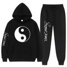 Moletom Canguru + Calça Jogger Tony Country Yin Yang Conjunto Unissex