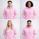 Moletom Canguru Capuz Ajustável Unisex Cores Variadas Vibe Co