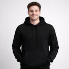 Moletom Canguru Capuz Ajustável Unisex Preto Vibe Co