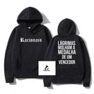 Moletom Canguru Capuz e Bolso Racionais Mc's Medalha de um Vencedor Blusa Unissex Moletom Canguru Capuz e Bolso Racionais Mc's Medalha de um Vencedor Blusa Unissex
