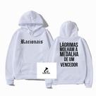 Moletom Canguru Capuz e Bolso Racionais Mc's Medalha de um Vencedor Blusa Unissex Moletom Canguru Capuz e Bolso Racionais Mc's Medalha de um Vencedor Blusa Unissex