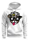 Moletom Canguru Capuz Masculino Blusa Estampado Urso Boné Moletom Canguru Capuz Masculino Blusa Estampado Urso Boné