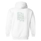 Moletom Canguru Com Capuz Letter Go Logo Verde