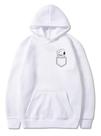 Moletom Canguru Com Estampa Snoopy Bolsinho Blusa De Frio Unissex.