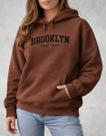 Moletom Canguru Estampado Brooklyn Feminino Quentinho Frio