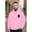 Moletom Canguru Estampado Unissex Flanelado Lobo Streetwear Algodão Premium