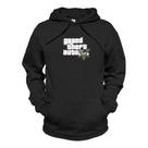 Moletom Canguru GTA Blusa de Frio Com Capuz e Bolso Flanelada