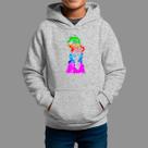 Moletom Canguru Infantil Algodão Moda De Rua Confortável Inverno Blusa De Frio Controle Mão