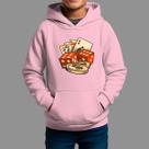 Moletom Canguru Infantil Algodão Moda De Rua Tecido Macio Cartas Jack