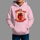 Moletom Canguru Infantil Basico Casual Estiloso Inverno Blusa De Frio Sagrado Coração