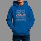 Moletom Canguru Infantil Basico Casual Inverno Blusa De Frio Tecido Macio Jesus Tree