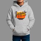Moletom Canguru Infantil Basico Masculino Casual Confortável Inverno Blusa De Frio Tecido Macio Jesus Por