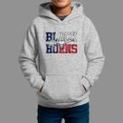 Moletom Canguru Infantil Basico Masculino Moda Country Inverno Capuz e Bolso Black Hornes Moletom Canguru Infantil Basico Masculino Moda Country Inverno Capuz e Bolso Black Hornes