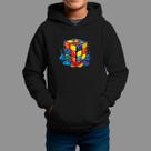 Moletom Canguru Infantil Basico Masculino Streetwear Casual Estiloso Inverno Blusa De Frio Tecido Macio Magic Cub