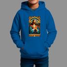 Moletom Canguru Infantil Basico Moda De Religiosa Confortável Tecido Macio Quadro Jesus