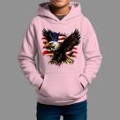 Moletom Canguru Infantil Country Moda Country Tecido Macio Aguia America Moletom Canguru Infantil Country Moda Country Tecido Macio Aguia America