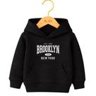 Moletom Canguru Infantil Estampa Brooklyn USA NEW 2021 Volta ás Aulas Passeio Estiloso