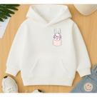 Moletom Canguru Infantil Feminino Estampa Coelha no Bolsinho Blusa De Frio Agasalho Escola Creche Moletom Canguru Infantil Feminino Estampa Coelha no Bolsinho Blusa De Frio Agasalho Escola Creche