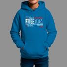 Moletom Canguru Infantil Masculino Streetwear Casual Confortável Inverno Blusa De Frio Freedon