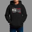Moletom Canguru Infantil Masculino Streetwear Casual Confortável Inverno Blusa De Frio Freedon