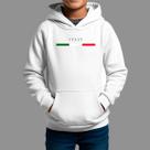 Moletom Canguru Infantil Masculino Streetwear Moda De Rua Inverno Blusa De Frio Italy