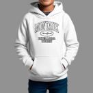 Moletom Canguru Infantil Masculino Streetwear Moda De Rua Tecido Macio Montauk
