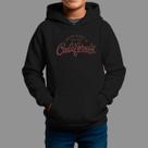 Moletom Canguru Infantil Streetwear Casual Confortável Inverno Blusa De Frio Tecido Macio California