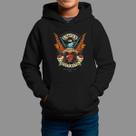 Moletom Canguru Infantil Streetwear Casual Confortável Tecido Macio Eagles Moletom Canguru Infantil Streetwear Casual Confortável Tecido Macio Eagles