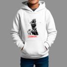 Moletom Canguru Infanto Juvenil Algodão Casual Confortável Inverno Blusa De Frio Tecido Macio Mont Cor