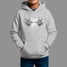 Moletom Canguru Infanto Juvenil Algodão Casual Moda De Rua Inverno Blusa De Frio Tecido Macio Los angels