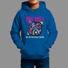 Moletom Canguru Infanto Juvenil Streetwear Casual Inverno Blusa De Frio Tecido Macio Space Lor