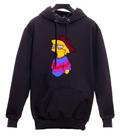 Moletom Canguru Lisa Indie Simpson Rap Tumblr