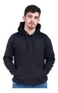 Moletom Canguru Liso Masculino E Feminino Preto