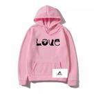 Moletom Canguru Love Cat Pets Blusa Capuz e Bolso Unissex
